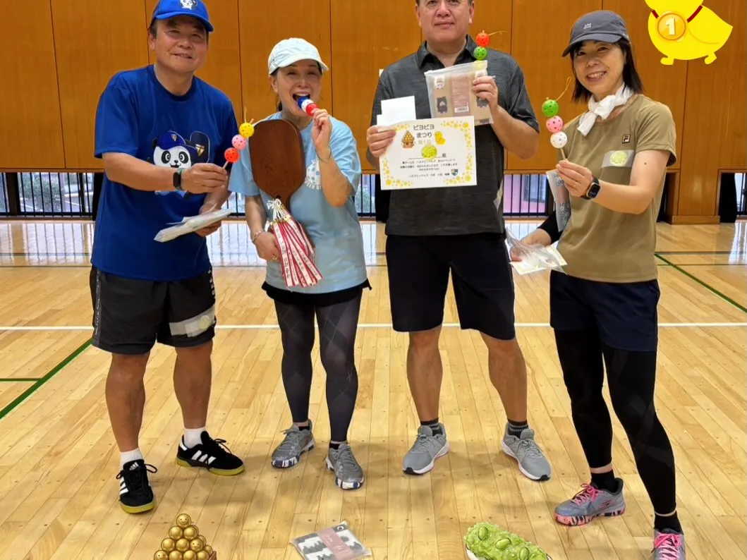 今日は、所属する八王子ピックルズのイベント「ピヨピヨまつり」...