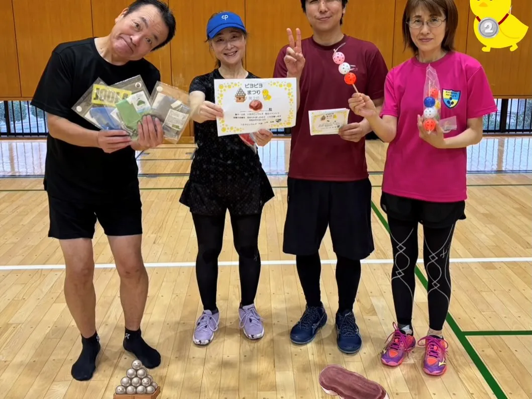 今日は、所属する八王子ピックルズのイベント「ピヨピヨまつり」...