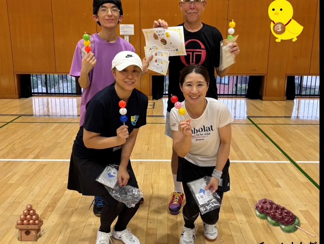 今日は、所属する八王子ピックルズのイベント「ピヨピヨまつり」...